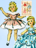 1950s Vintage Simplicity Sewing Pattern 1336 Sweet Sue 22 Inch Doll Clothes - Vintage4me2