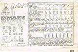 1950s Original Vintage Simplicity Pattern 1412 Esay Misses Dress & Bolero Sz 33B