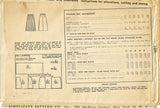 1940s Vintage Simplicity Sewing Pattern 1431 Uncut Misses WWII Skirt Size 26 W