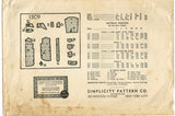 1930s Vintage Simplicity Sewing Pattern 1509 Little Boys Casual Shirt Set Size 8