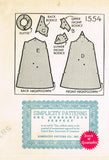Simplicity 1554: 1930s Uncut Plus Size Bias Nightgown 42B Vintage Sewing Pattern