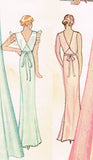Simplicity 1554: 1930s Uncut Plus Size Bias Nightgown 42B Vintage Sewing Pattern - Vintage4me2