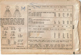 Simplicity 1556: 1950s Teen Misses Party Dress Size 32 B Vintage Sewing Pattern