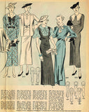 Simplicity 1563: 1930s Rare Evening Jumper & Blouse 34 B Vintage Sewing Pattern