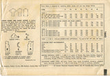 1950s Vintage Simplicity Sewing Pattern 1642 Uncut Misses Blouse Set Size 30 B