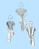 Simplicity 1699: 1930s Misses Farm Kitchen Apron 32-34 B Vintage Sewing Pattern