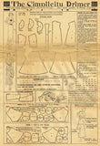 1930s Original Vintage Simplicity Pattern 1778 Misses Tea Dress & Jacket Sz 38 B
