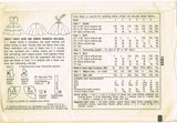 Simplicity 1823: 1950s Toddler Girls Skirt or Jumper Sz 5 Vintage Sewing Pattern