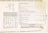 1940s Vintage Simplicity Sewing Pattern 1866 Misses Double Breasted Peplum Suit 36B