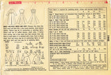 1950s Original Vintage Simplicity Pattern 1940 Uncut Girls Party Dress & Coat 10