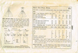 1950s Vintage Simplicity Sewing Pattern 2007 Little Girls Party Dress Size 14