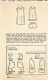 1940s Vintage Simplicity Sewing Pattern 2045 Easy Toddler Girls Slip & Panties 4