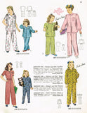 1940s Vintage Simplicity Sewing Pattern 2048 Toddler Girls 2 Piece Pajamas Sz 4 - Vintage4me2