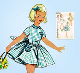 1950s Vintage Simplicity Sewing Pattern 2059 Cute Baby Girls Bloomer Dress Sz 2 - Vintage4me2