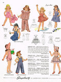 1940s Vintage Simplicity Sewing Pattern 2112 Easy Girls Sun Dress & Bonnet Sz 8 - Vintage4me2
