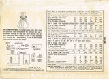 1950s Vintage Simplicity Sewing Pattern 2127 Little Girls Party Dress Size 7