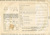 Fabric Requirements and Notions for Simplicity 2132