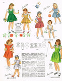 1940s Vintage Simplicity Sewing Pattern 2198 WWII Toddler Girls Jumper Dress Sz4 -Vintage4me2