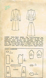 1940s Vintage Misses' Peplum Suit 1947 Simplicity Sewing Pattern 2229 Size 14