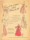 Simplicity 2236: 1940s Misses Floor Length Housecoat 36B Vintage Sewing Pattern