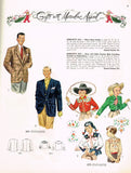 1940s Vintage Simplicity Sewing Pattern 2251 Men's Sports Coat or Jacket Sz 40 Chest