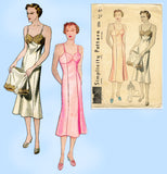 Simplicity 2256: 1930s Misses Bra Top Slip Size 38 Bust Vintage Sewing Pattern
