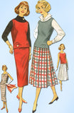 1950s Vintage Simplicity Sewing Pattern 2274 Uncut Misses Suit Separates Size 11
