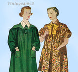 Simplicity 2291: 1930s Charming Misses Artists Smock 34 B Vintage Sewing Pattern