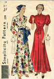 Simplicity 2299 Housecoat 38 Bust