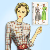 1940s Vintage Simplicity Sewing Pattern 2307 Uncut Easy Misses Dress Size 34 B - Vintage4me21940s Vintage Simplicity Sewing Pattern 2307 Uncut Easy Misses Dress Size 34 B - Vintage4me2