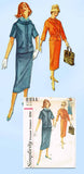 1950s Vintage Simplicity Sewing Pattern 2311 Uncut Misses 2 Piece Dress Size 13