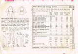 Simplicity 2312: 1950s Classic Men's Bathrobe Size Large Vintage Sewing Pattern