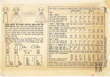 1950s Vintage Simplicity Sewing Pattern 2331 Misses Sailor Dress Size 32 Bust