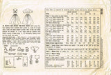 1950s Vintage Simplicity Sewing Pattern 2332 Misses Party Dress Size 32 Bust