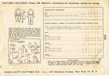 1940s Vintage Simplicity Sewing Pattern 2346 Cute Toddler Girls Snowsuit Sz 3