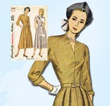1940s Vintage Simplicity Sewing Pattern 2360 Misses Dress w Kimono Sleeve Sz 34 B