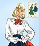 1940s Vintage Simplicity Sewing Pattern 2364 Uncut Misses Bolero Suit Sz 32 Bust - Vintage4me2