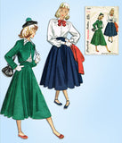 1940s Vintage Simplicity Sewing Pattern 2364 Uncut Misses Bolero Suit Sz 32 Bust - Vintage4me2