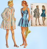 1940s Vintage Simplicity Pattern 2441 Uncut Misses Bathing Suit Sz 30 B