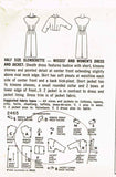 1950s Vintage Simplicity Sewing Pattern 2465 Uncut Misses Dress & Jacket Sz 33 B
