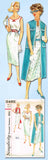 1950s Vintage Simplicity Sewing Pattern 2495 Uncut Wiggle Sun Dress Size 12 32 B