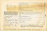 1940s Vintage Simplicity Sewing Pattern 2562 Toddler's Monkey Overalls & Jacket Sz 1