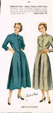 1940s Vintage Simplicity Sewing Pattern 2585 Uncut Misses Shirtwaist Dress 34 B