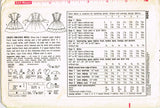 Simplicity 2606: 1950s Cute Uncut Baby Girls Dress Size 1 Vintage Sewing Pattern