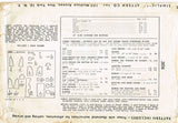 1940s Vintage Simplicity Sewing Pattern 2656 Infant Layette Christening Dress