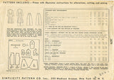 1940s Vintage Simplicity Sewing Pattern 2679 Misses Robe or Housecoat Sz 12 30B