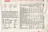 Simplicity 2681: 1950s Easy Misses Day Dress Sz 32 Bust Vintage Sewing Pattern