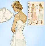 1940s Vintage Simplicity Sewing Pattern 2694 Misses Maternity Slip Size 32 Bust - Vintage4me2