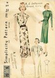 Simplicity 2783 Dress Size 34 Bust