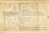 1940s Vintage Simplicity Sewing Pattern 2871 Misses Summer Play Clothes Size 34B